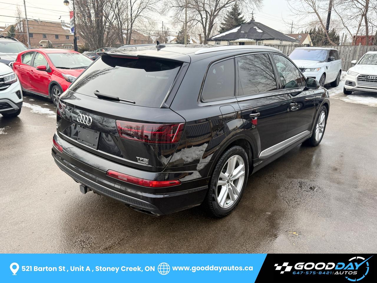 2017 Audi Q7 Technik S-LINE LOADED CLEAN CARFAX DEALER SERVICED Photo