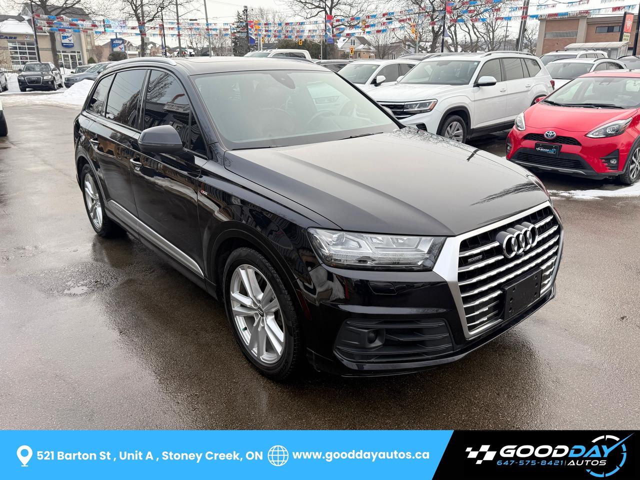 2017 Audi Q7 Technik S-LINE LOADED CLEAN CARFAX DEALER SERVICED Photo