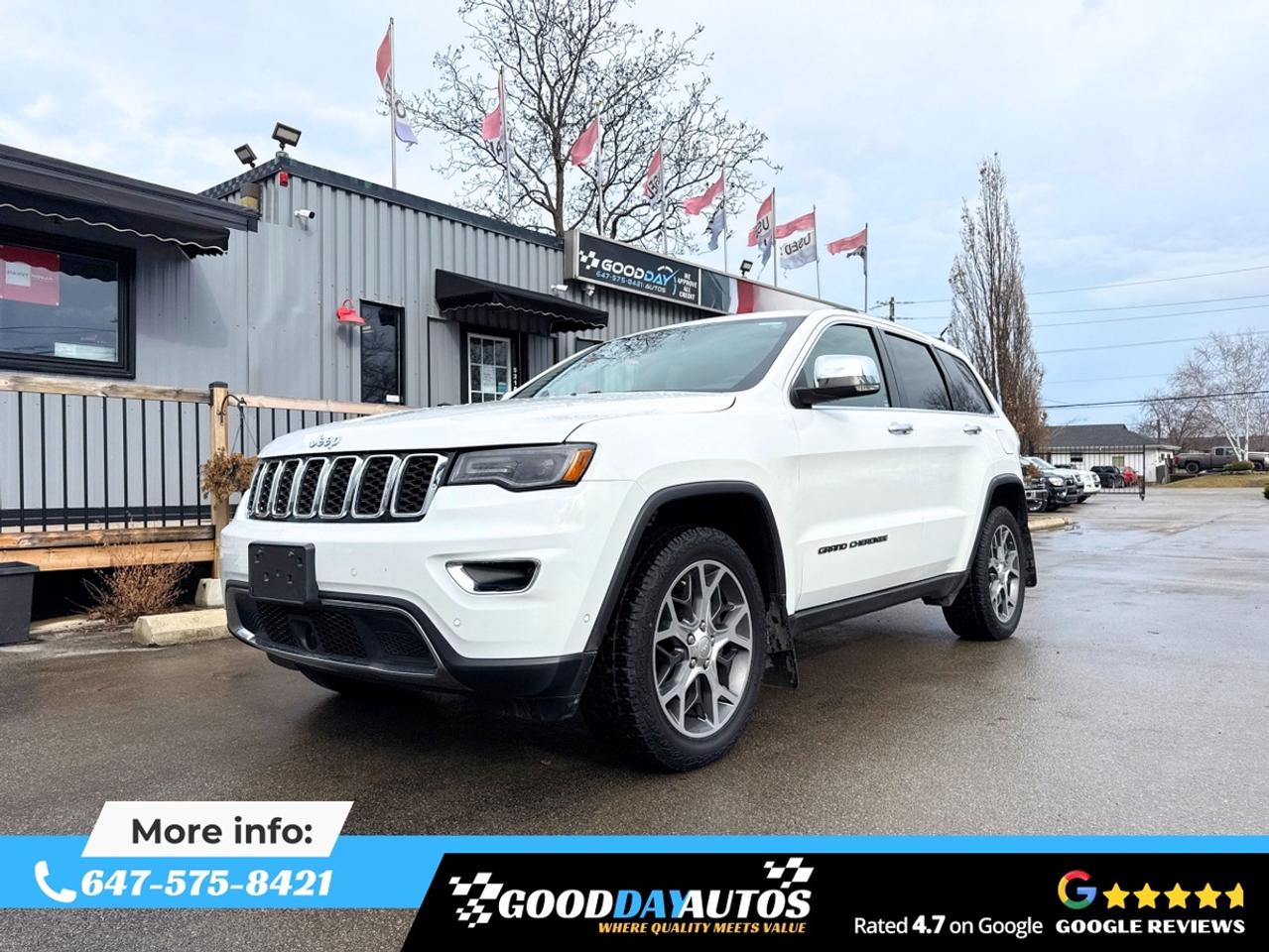 2019 Jeep Grand Cherokee Limited FULLY LOADED ONE OWNER CLEAN CARFAX MINT Photo0