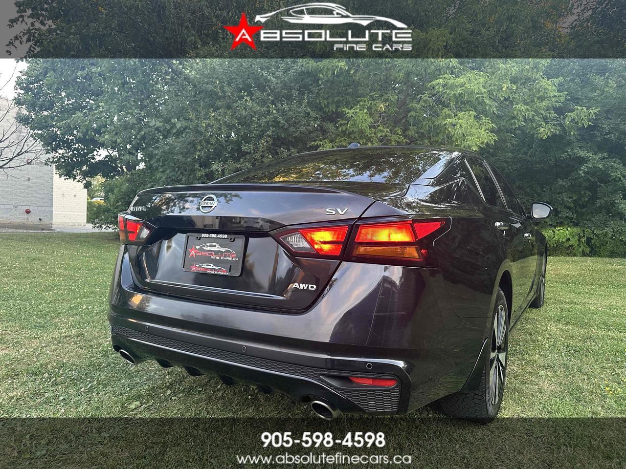 2019 Nissan ALTIMA AWD SV BLACK ON BLACK Photo