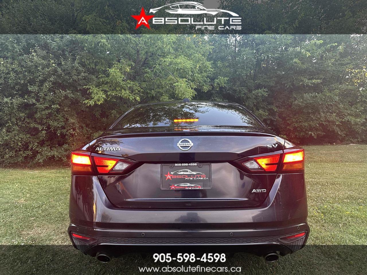 2019 Nissan ALTIMA AWD SV BLACK ON BLACK Photo