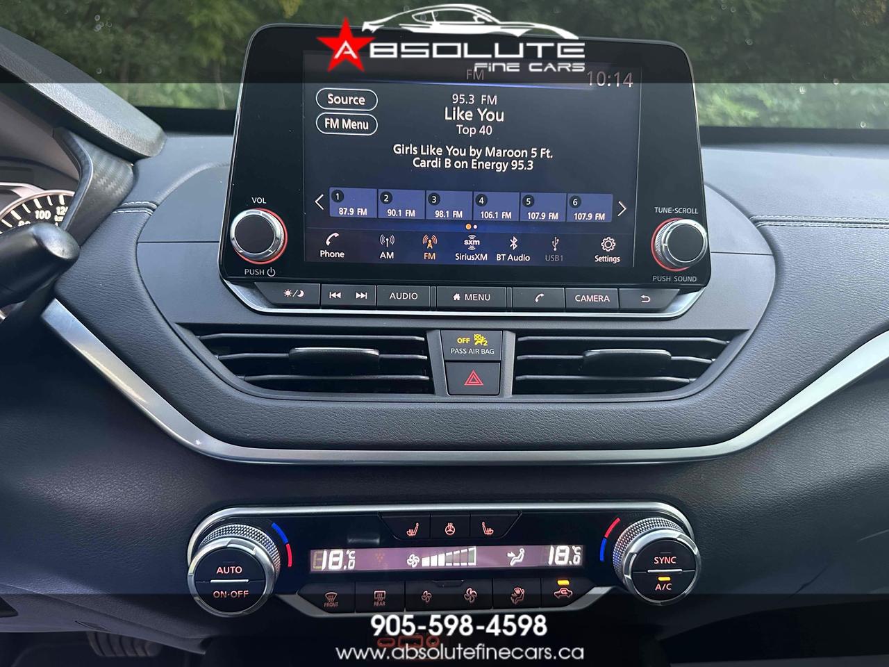 2019 Nissan ALTIMA AWD SV BLACK ON BLACK Photo