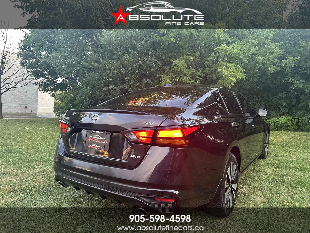 2019 Nissan ALTIMA AWD SV BLACK ON BLACK Photo