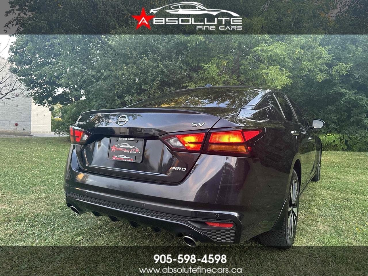 2019 Nissan ALTIMA AWD SV BLACK ON BLACK Photo