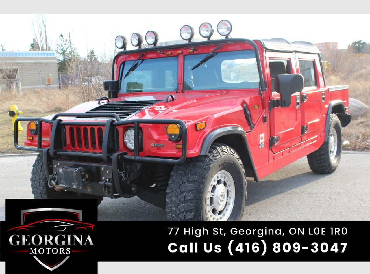 2002 Hummer H1 Open Top Photo3