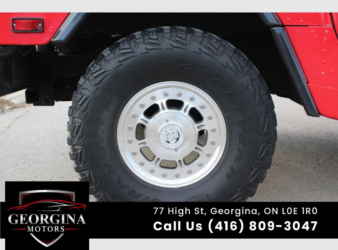2002 Hummer H1 Open Top Photo