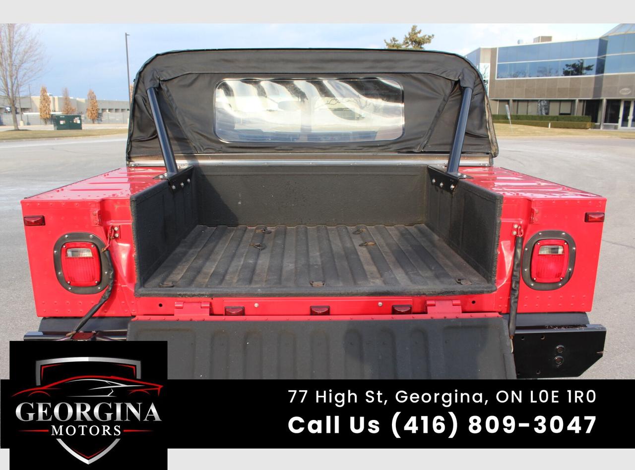 2002 Hummer H1 Open Top Photo