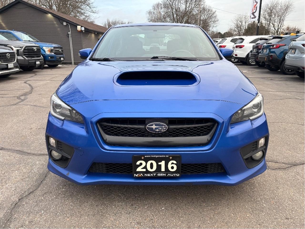 2016 Subaru WRX MANUAL AWD POWER SEAT BLINDSPOT DETECTION Photo2