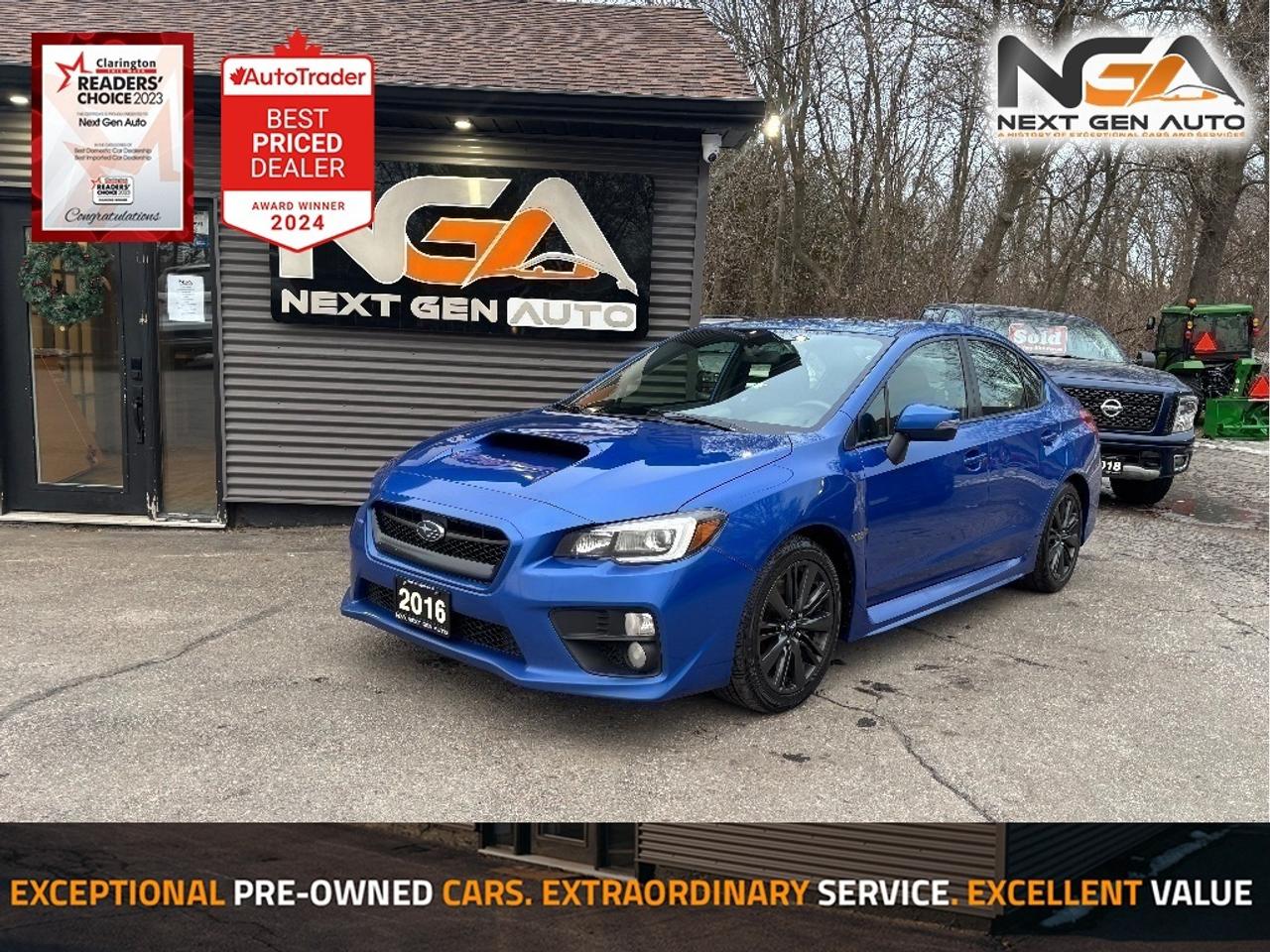 2016 Subaru WRX MANUAL AWD POWER SEAT BLINDSPOT DETECTION Photo