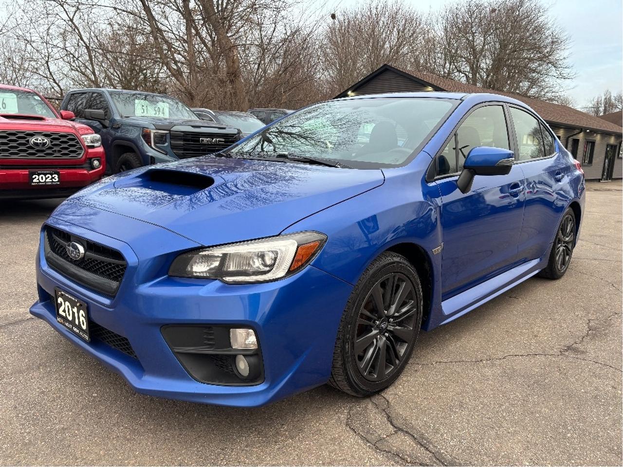 2016 Subaru WRX MANUAL AWD POWER SEAT BLINDSPOT DETECTION Photo