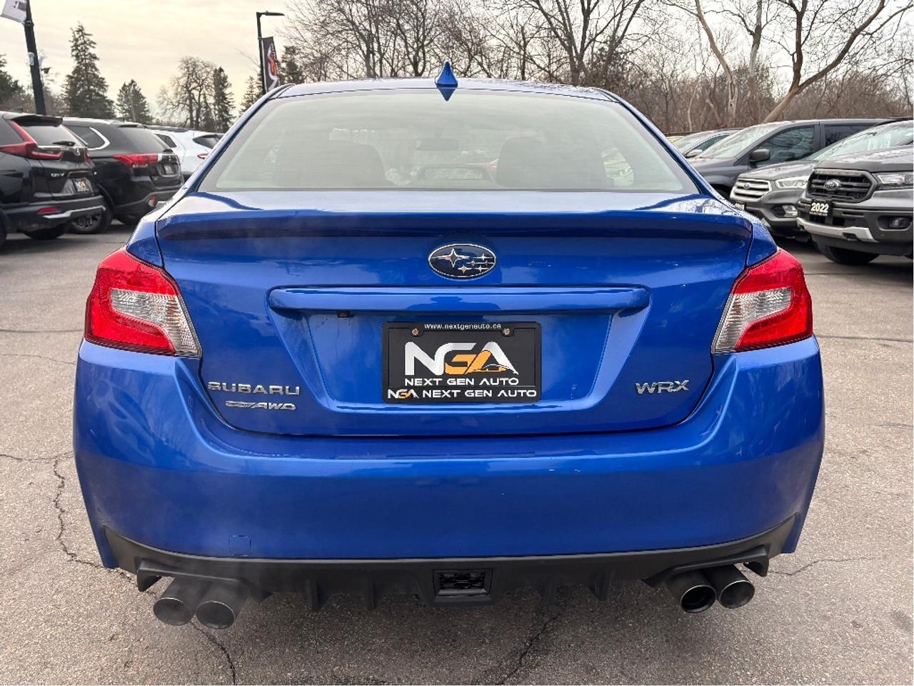 2016 Subaru WRX MANUAL AWD POWER SEAT BLINDSPOT DETECTION Photo