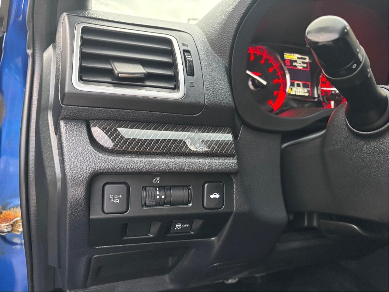 2016 Subaru WRX MANUAL AWD POWER SEAT BLINDSPOT DETECTION Photo