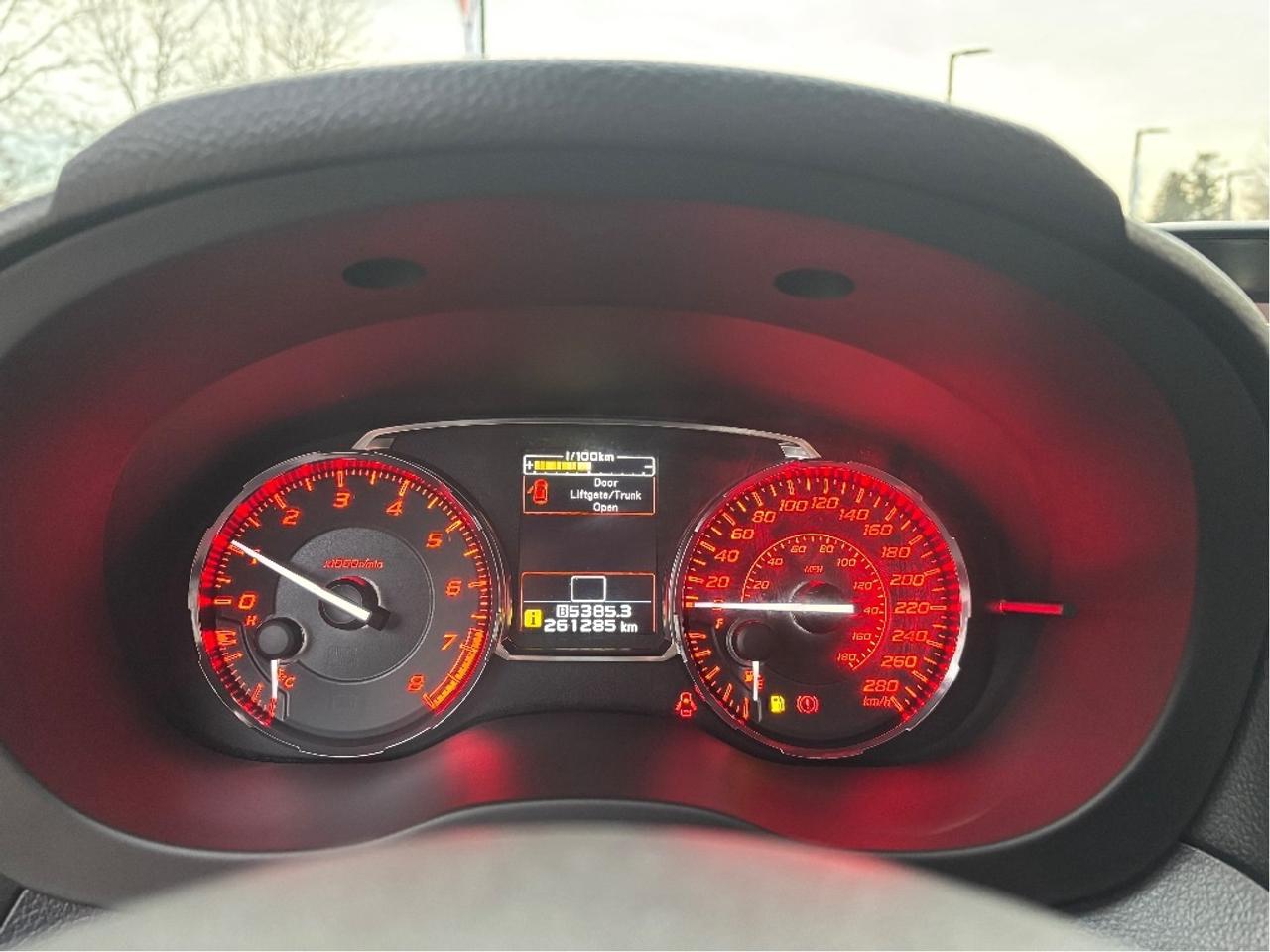 2016 Subaru WRX MANUAL AWD POWER SEAT BLINDSPOT DETECTION Photo