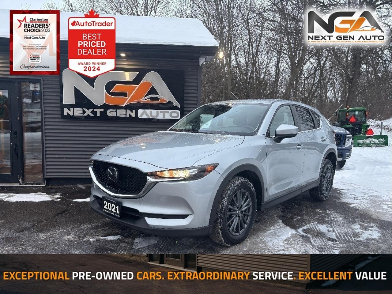 2021 Mazda CX-5 GS AWD COMFORT PKG LEATHER ROOF CLEAN CARFAX Photo0