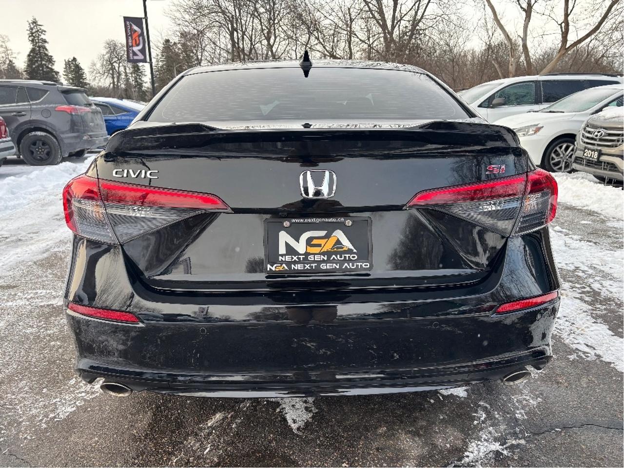 2024 Honda Civic Si MANUAL RED SPORT SEATS NAV ROOF ONE OWNER Photo