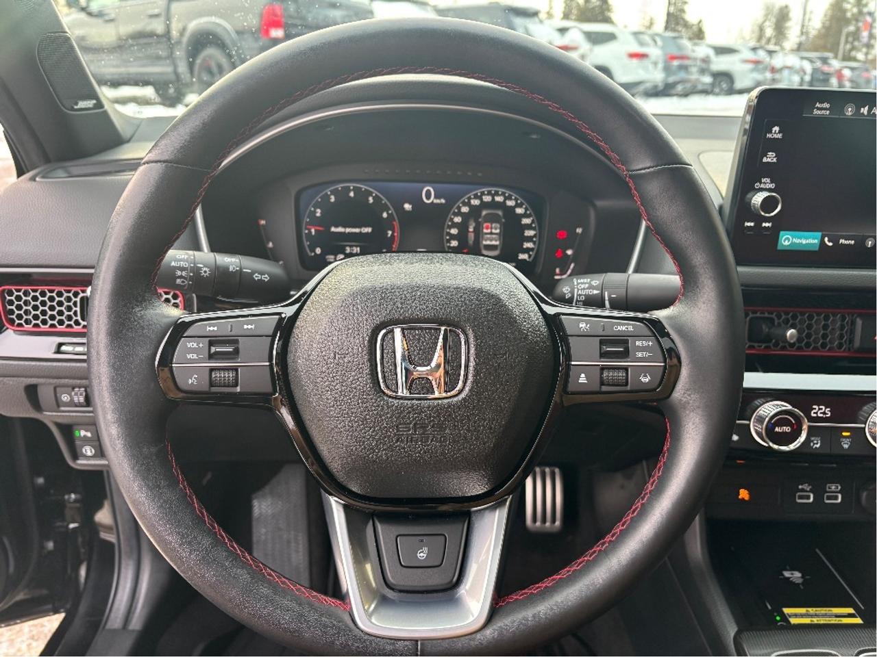 2024 Honda Civic Si MANUAL RED SPORT SEATS NAV ROOF ONE OWNER Photo