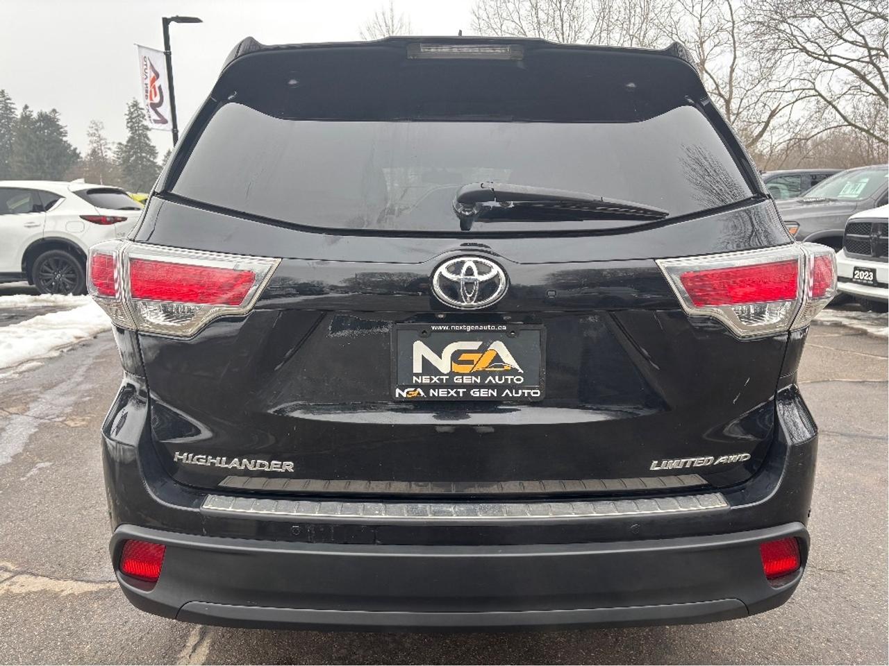 2015 Toyota Highlander Limited AWD 7 PASS LEATHER NAV ROOF ONE Photo