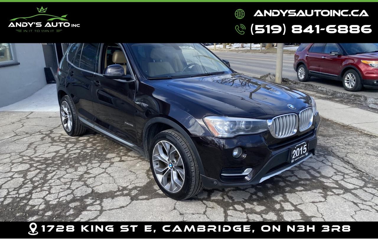 2015 BMW X3 xDrive28i | LUXURY PACKAGE |  NAVIGATION | LEATHER Photo