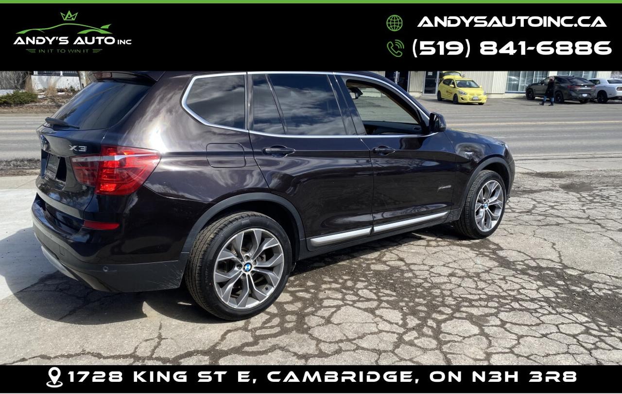 2015 BMW X3 xDrive28i | LUXURY PACKAGE |  NAVIGATION | LEATHER Photo3
