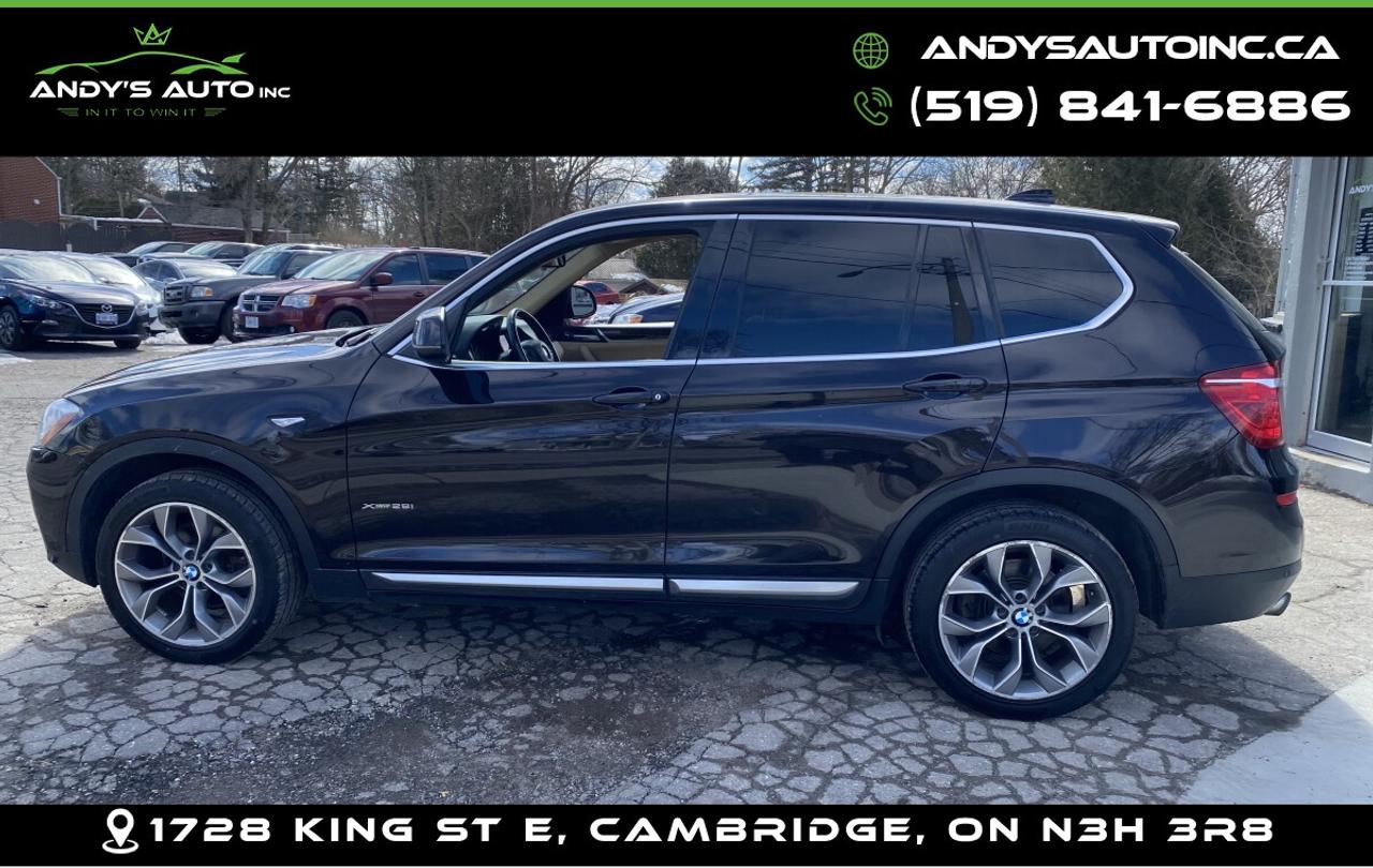 2015 BMW X3 xDrive28i | LUXURY PACKAGE |  NAVIGATION | LEATHER Photo