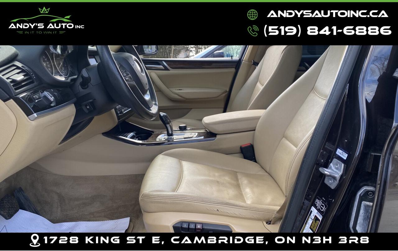 2015 BMW X3 xDrive28i | LUXURY PACKAGE |  NAVIGATION | LEATHER Photo