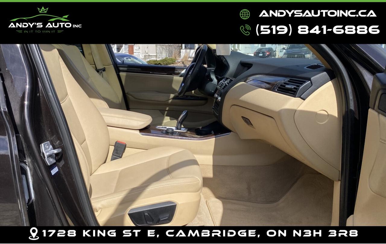 2015 BMW X3 xDrive28i | LUXURY PACKAGE |  NAVIGATION | LEATHER Photo