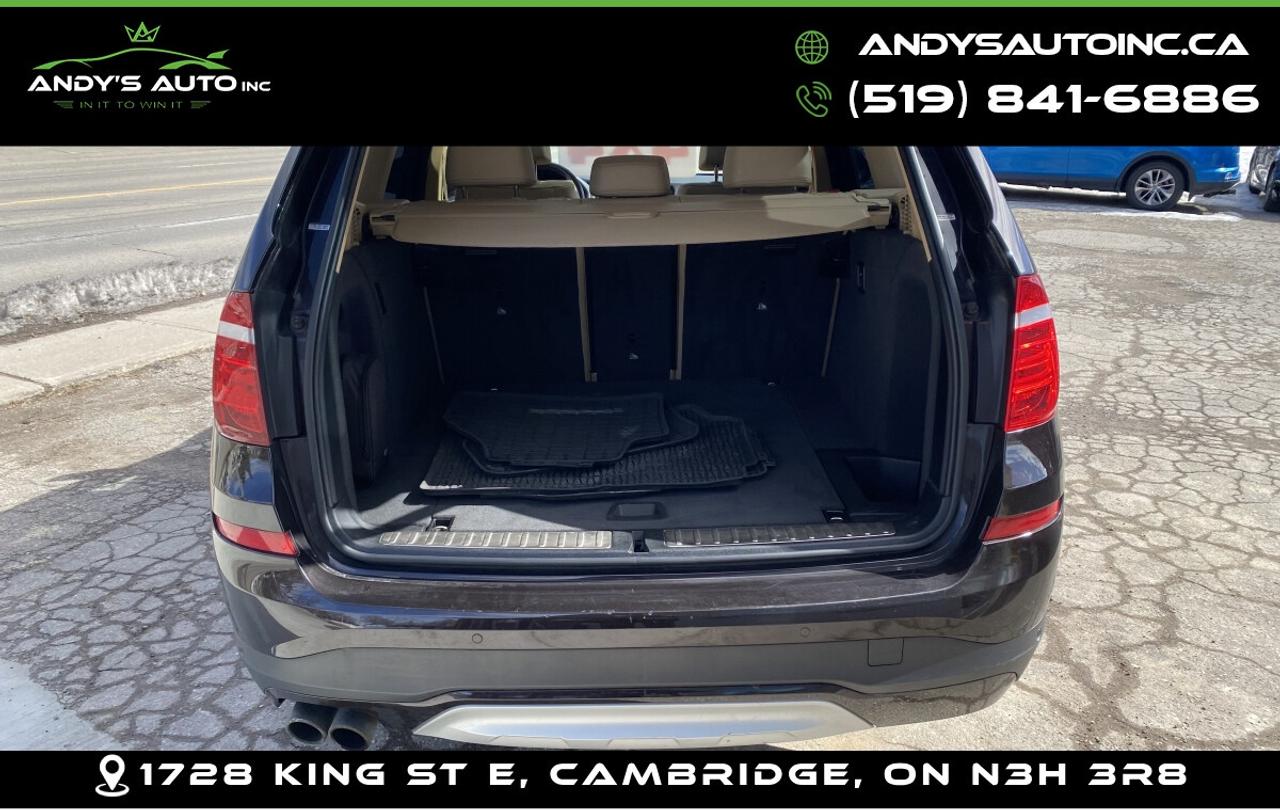 2015 BMW X3 xDrive28i | LUXURY PACKAGE |  NAVIGATION | LEATHER Photo