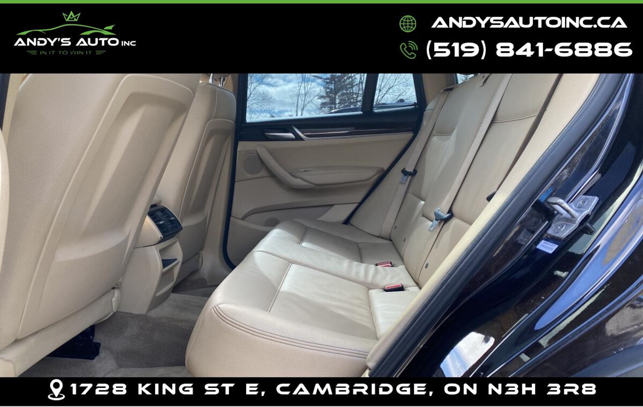 2015 BMW X3 xDrive28i | LUXURY PACKAGE |  NAVIGATION | LEATHER Photo