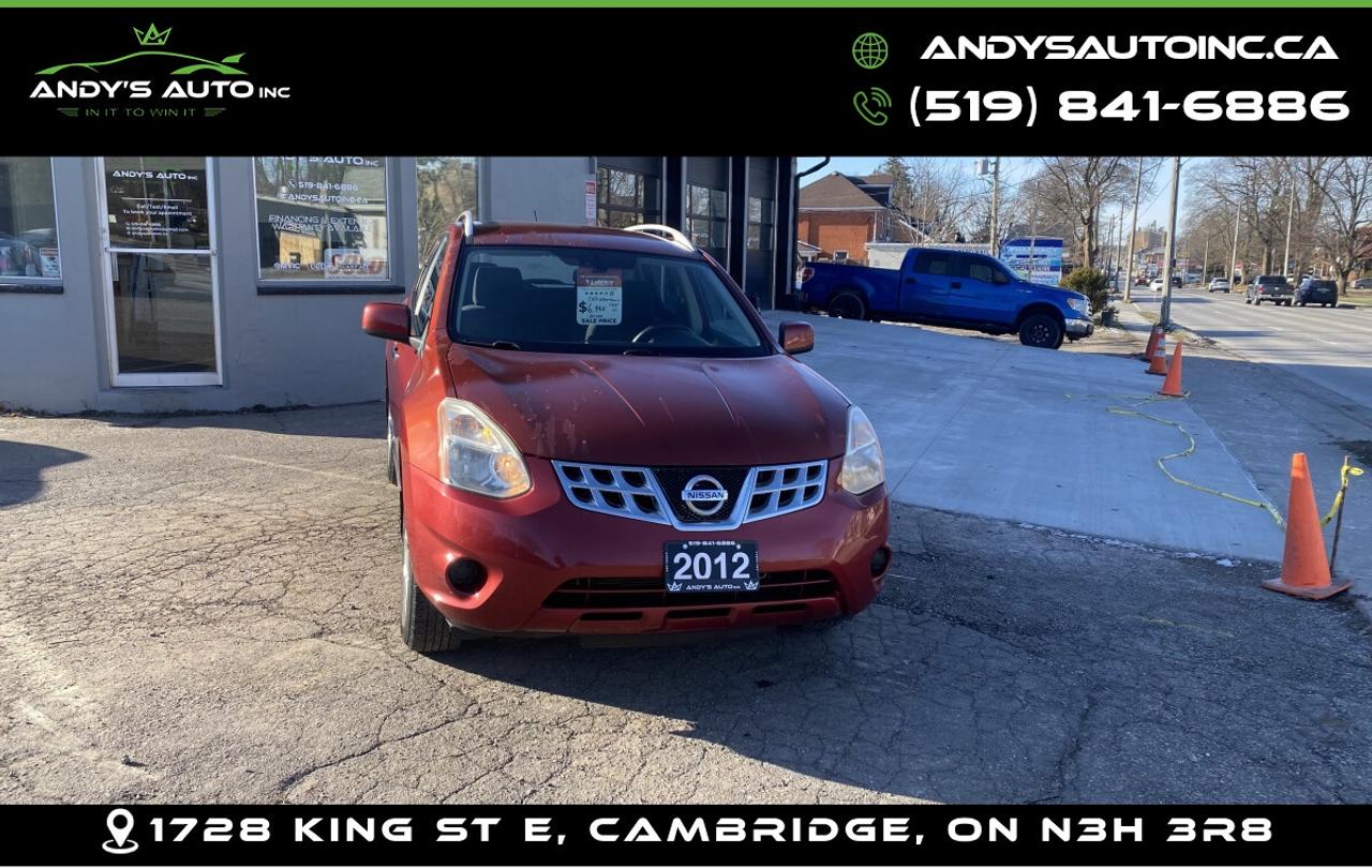 2012 Nissan Rogue S | AWD | CERTIFIED | ICE COLD A/C | NO ACCIDENTS Photo0