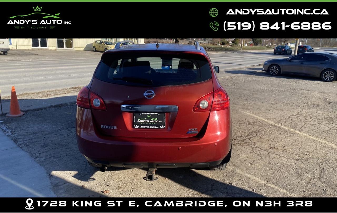 2012 Nissan Rogue S | AWD | CERTIFIED | ICE COLD A/C | NO ACCIDENTS Photo3