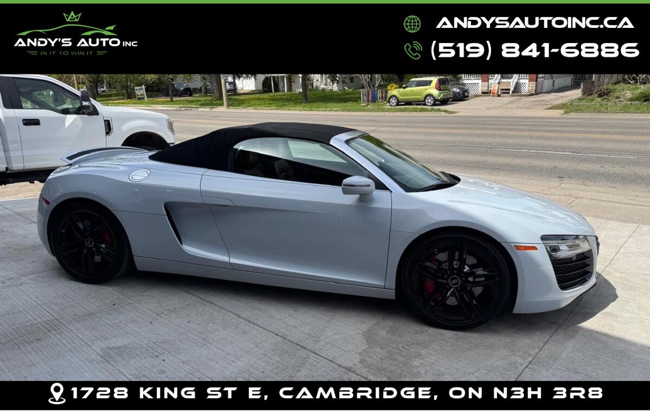2015 Audi R8 SPYDER | AWD | V8 | ALL SERVICE RECORDS | NO AC  Photo
