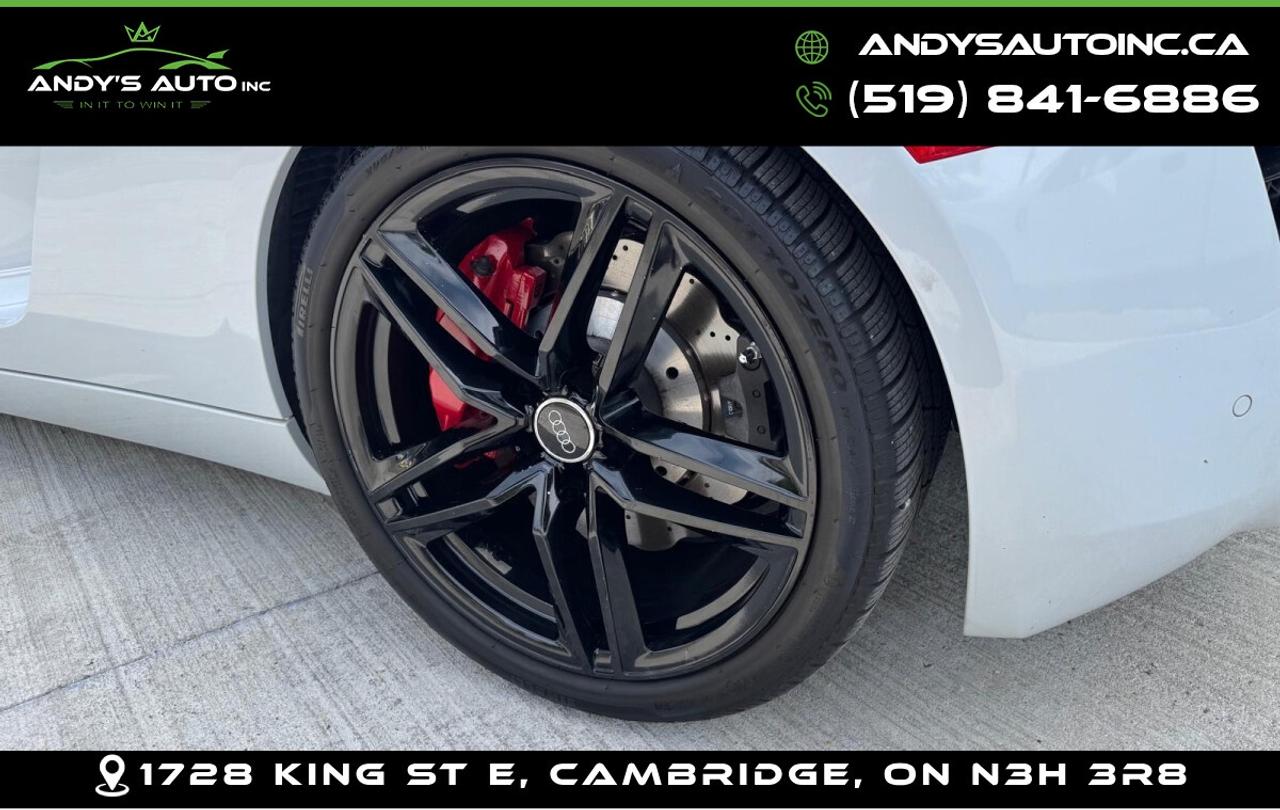 2015 Audi R8 SPYDER | AWD | V8 | ALL SERVICE RECORDS | NO AC  Photo