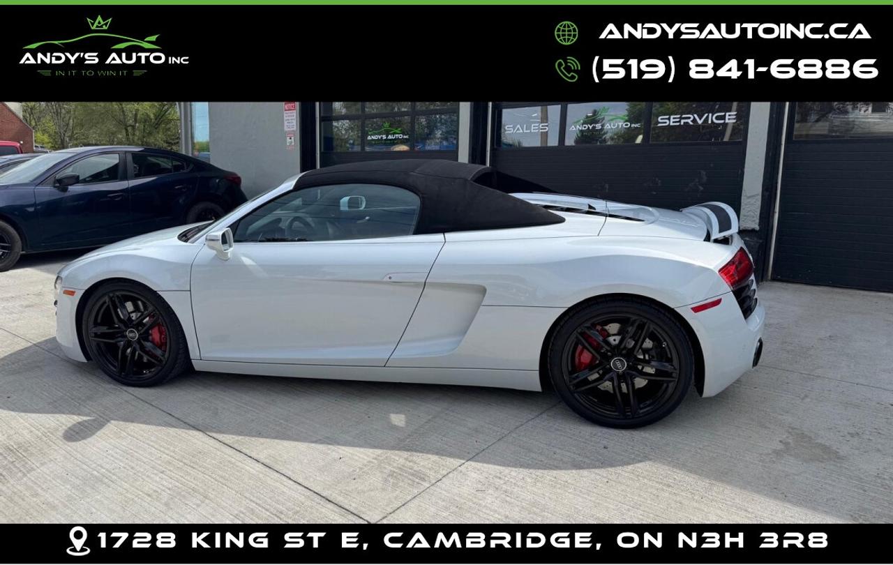 2015 Audi R8 SPYDER | AWD | V8 | ALL SERVICE RECORDS | NO AC  Photo