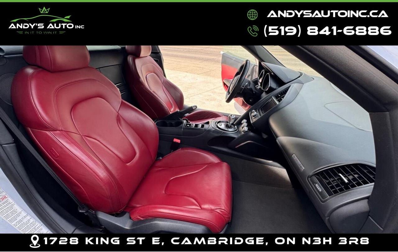2015 Audi R8 SPYDER | AWD | V8 | ALL SERVICE RECORDS | NO AC  Photo