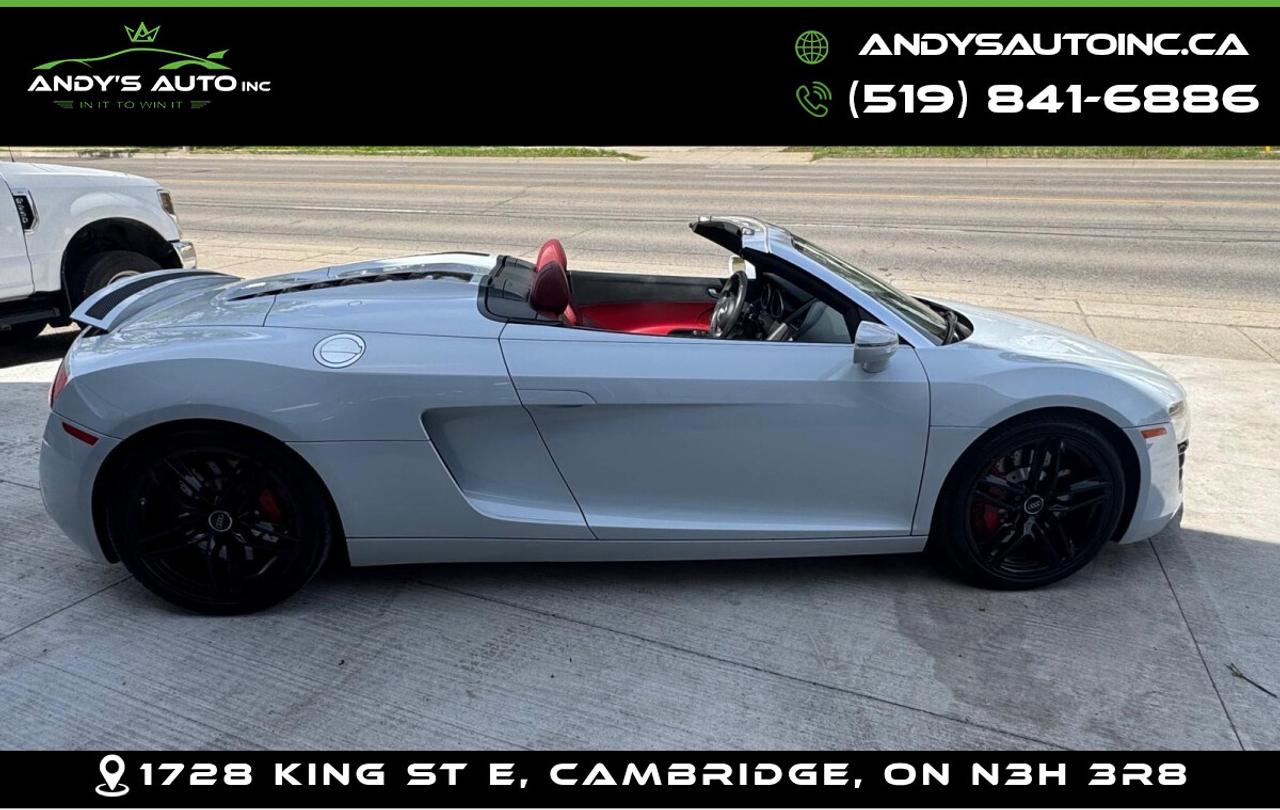 2015 Audi R8 SPYDER | AWD | V8 | ALL SERVICE RECORDS | NO AC  Photo