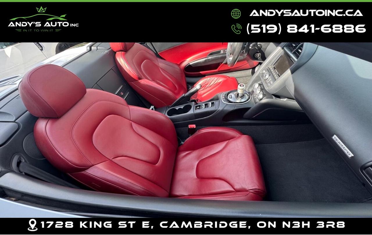 2015 Audi R8 SPYDER | AWD | V8 | ALL SERVICE RECORDS | NO AC  Photo