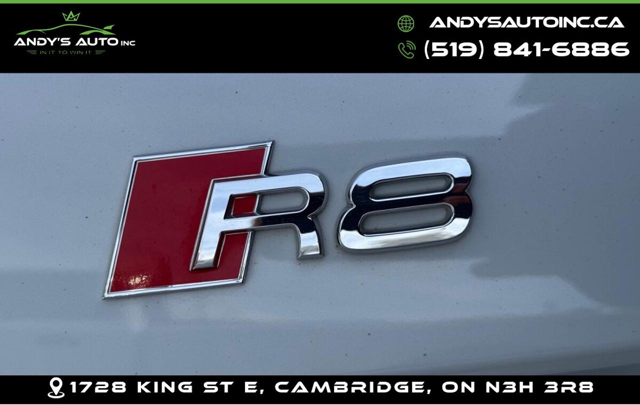 2015 Audi R8 SPYDER | AWD | V8 | ALL SERVICE RECORDS | NO AC  Photo