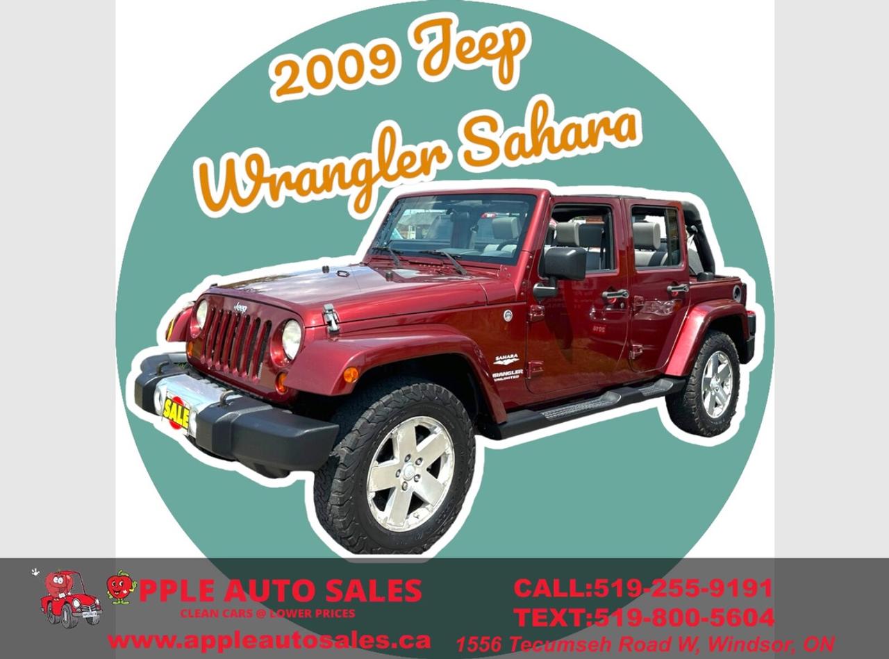 2009 Jeep Wrangler Unlimited Sahara Photo0