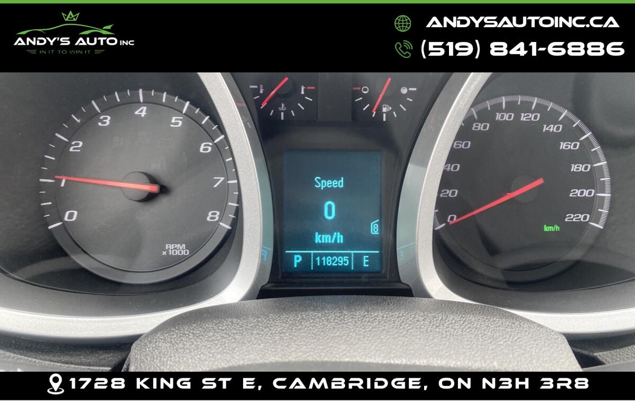 2011 Chevrolet Equinox 1LT | LOW KMS | NO ACCIDENTS | CERTIFIED Photo