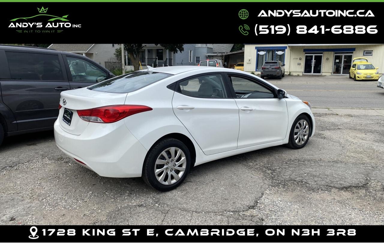 2012 Hyundai Elantra GLS | MANUAL | ONE OWNER | ICE COLD A/C | CERTIFIE Photo2