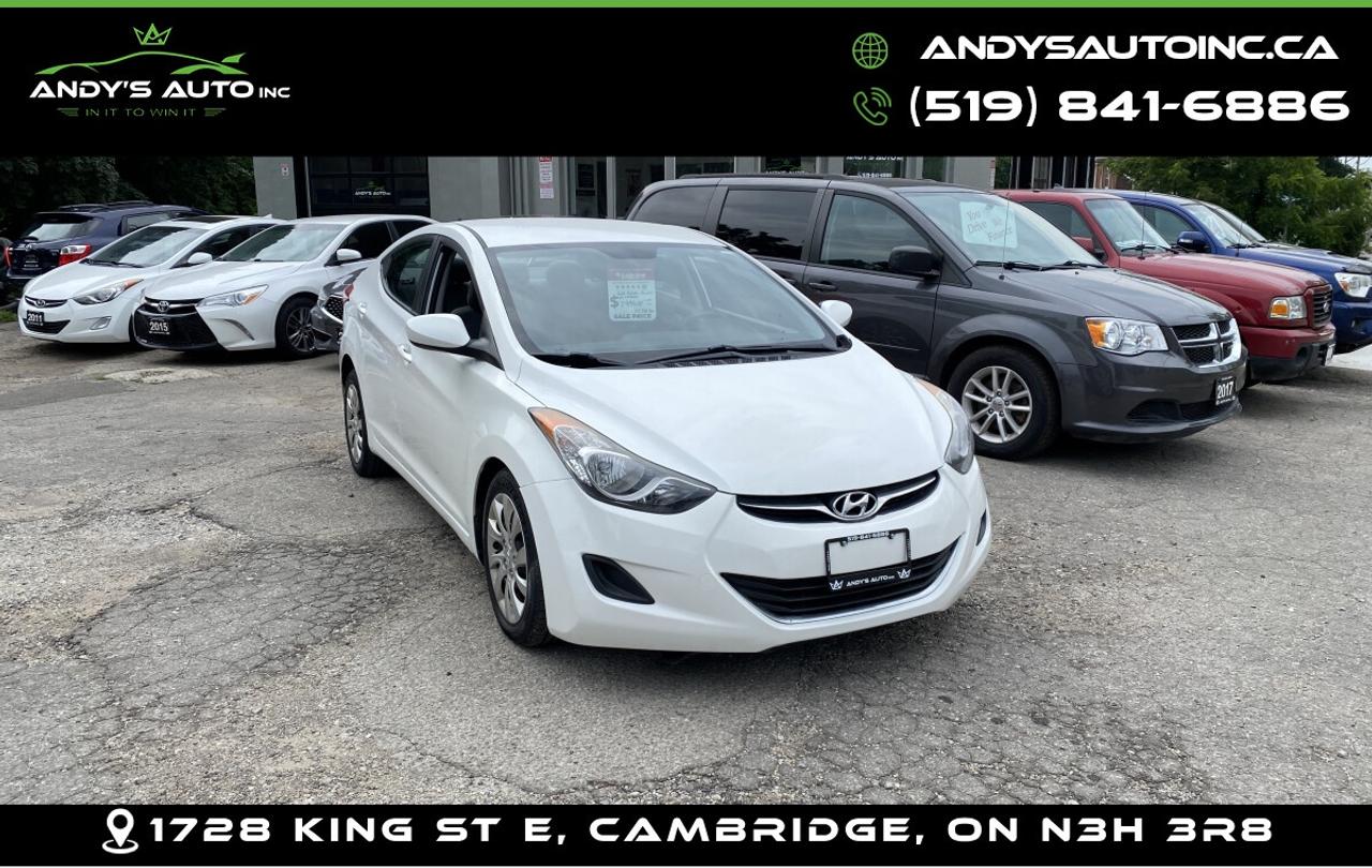 2012 Hyundai Elantra GLS | MANUAL | ONE OWNER | ICE COLD A/C | CERTIFIE Photo