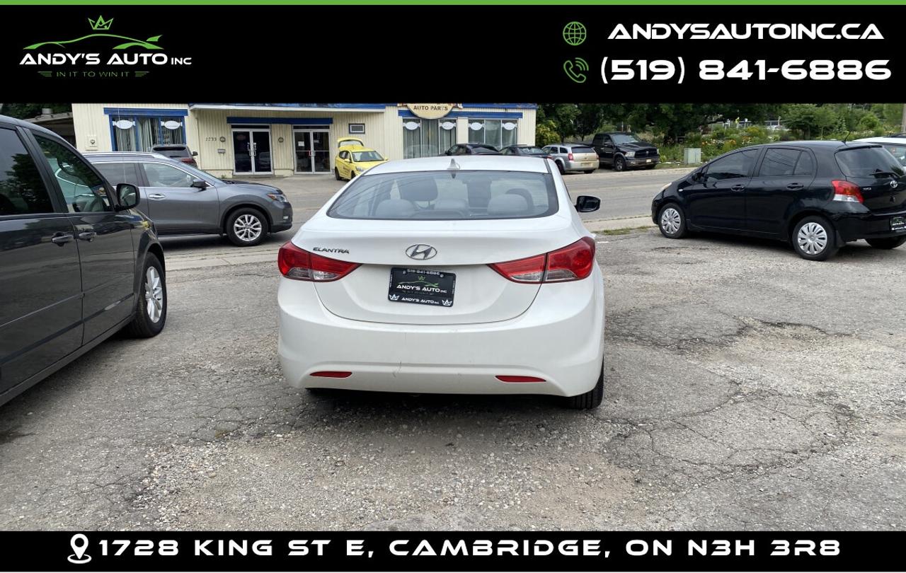2012 Hyundai Elantra GLS | MANUAL | ONE OWNER | ICE COLD A/C | CERTIFIE Photo3