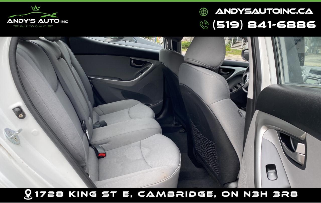 2012 Hyundai Elantra GLS | MANUAL | ONE OWNER | ICE COLD A/C | CERTIFIE Photo