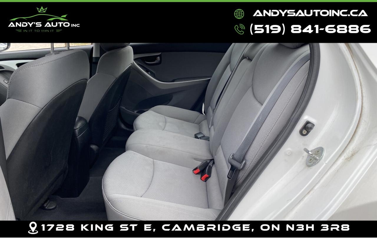 2012 Hyundai Elantra GLS | MANUAL | ONE OWNER | ICE COLD A/C | CERTIFIE Photo