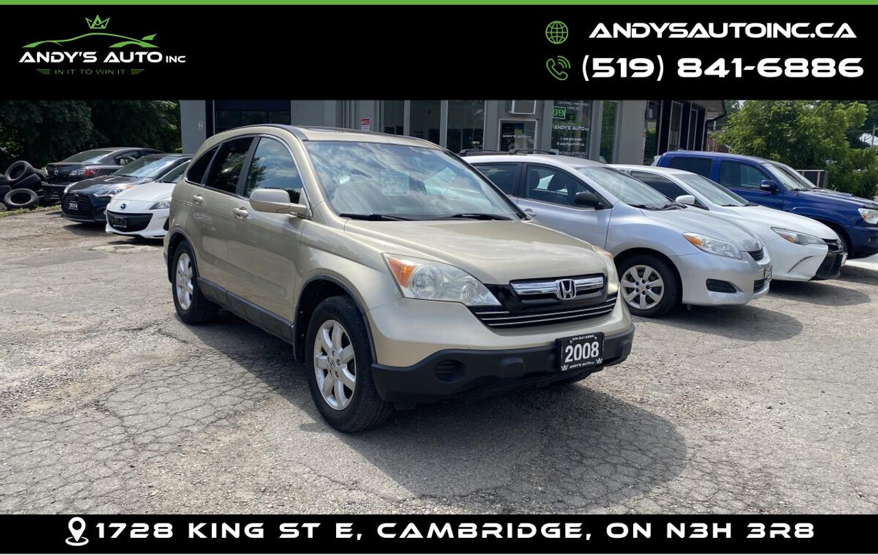 2008 Honda CR-V EX-L/LEATHER/SUNROOF/AWD Photo0