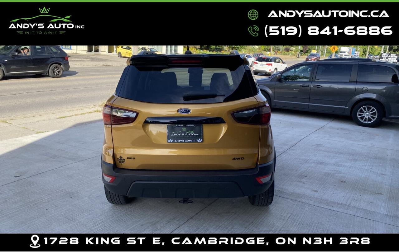 2021 Ford EcoSport SES ! ONE OWNER ! NO ACCIDENTS ! AWD Photo3