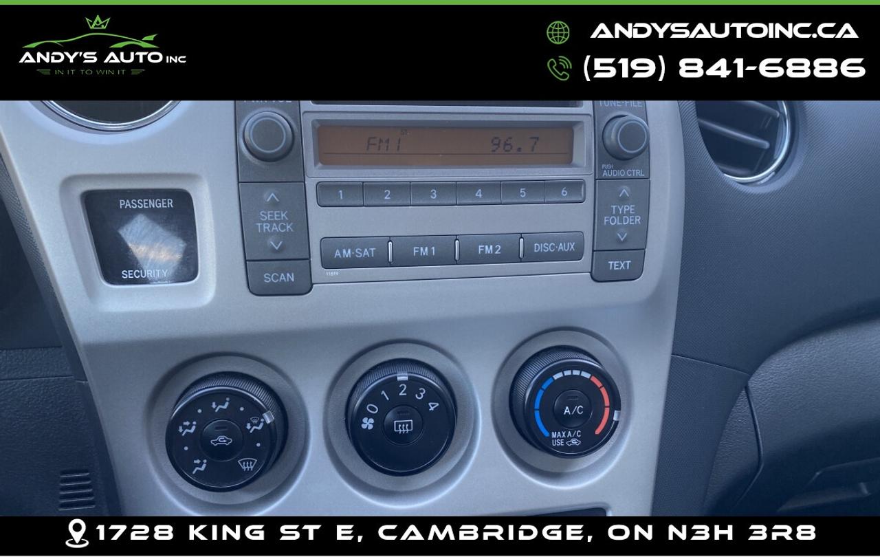 2010 Toyota Matrix S AWD ! NO ACCIDENTS ! LOW KMS ! RARE Photo