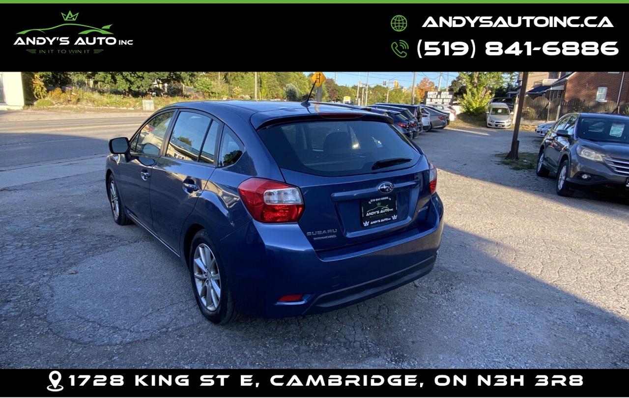 2012 Subaru Impreza PREMIUM ! AWD ! NO ACCIDENTS ! CERTIFIED Photo