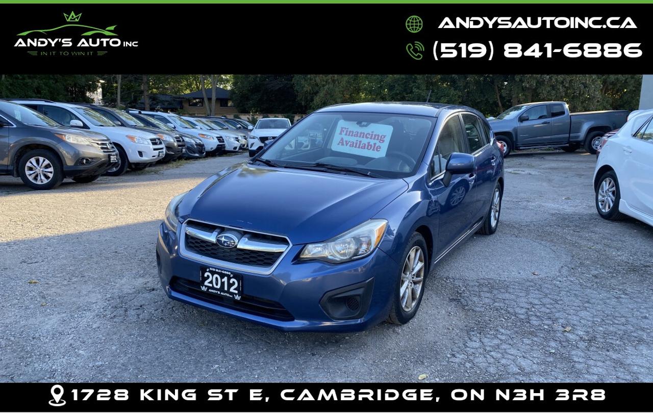2012 Subaru Impreza PREMIUM ! AWD ! NO ACCIDENTS ! CERTIFIED Photo
