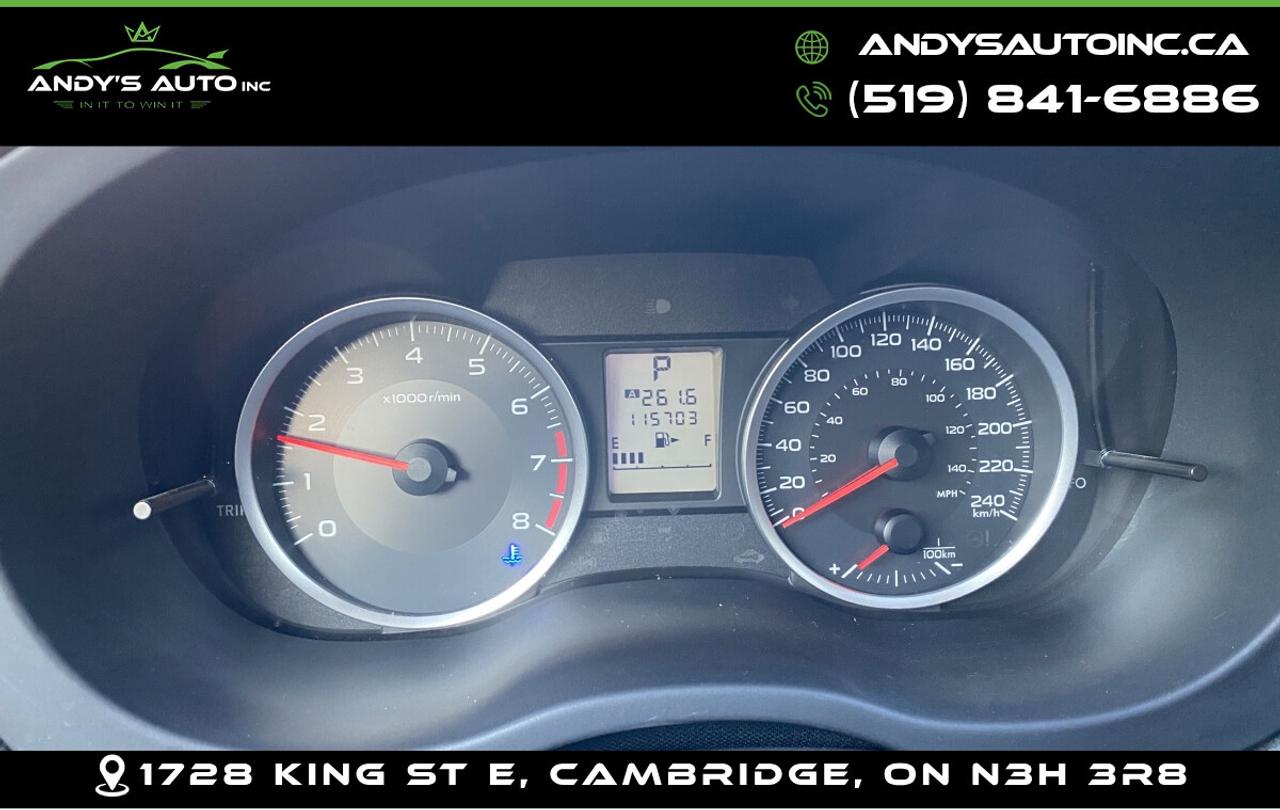 2012 Subaru Impreza PREMIUM ! AWD ! NO ACCIDENTS ! CERTIFIED Photo